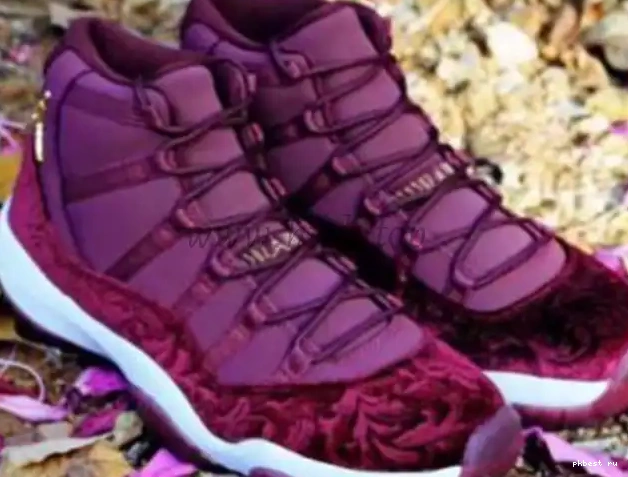 GS AUTHENTIC 11 JORDAN AIR VELVET “HEIRESS” 0528
